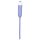 Harnr&ouml;hren Spezial-Vibrator 11cm lang aus Silikon Blau