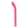 Vibrator G-Punkt Klitoris Stimulation Vibration Prostata Pink 18 cm, Ø 1,5-2,2 cm