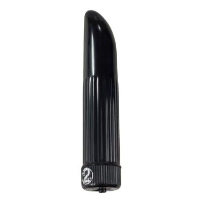 Vibrator Mini Klitoris Stimulator Vibration Ladyfinger passt jede Tasche geriffelt Schwarz