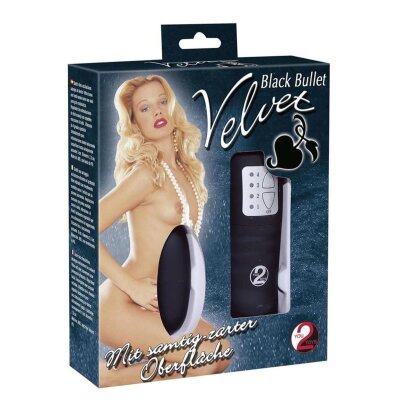 Velvet Black Vibrator-Ei Massage-Ei Sex-Ei Vibro-Ei