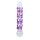 Glasdildo Sensual Glass Celine klar/violett 18cm Lust Massage Sex Spielzeug Toys