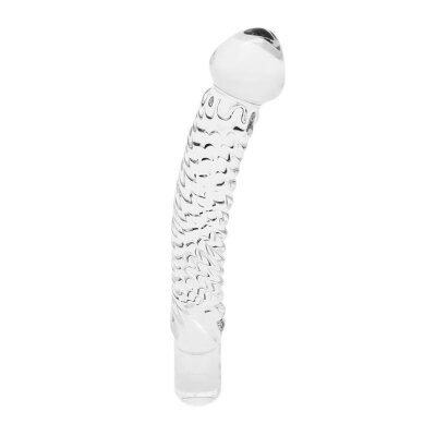 Glasdildo Sensual Glass Isa klar 20cm Lust Massage Unisex
