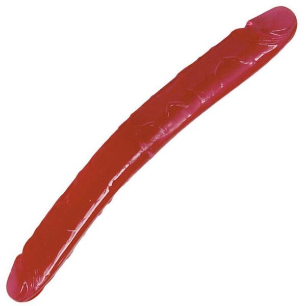 Doppel Dildo Double Dong Jelly 34cm Kunstpenis Cock Duo pink