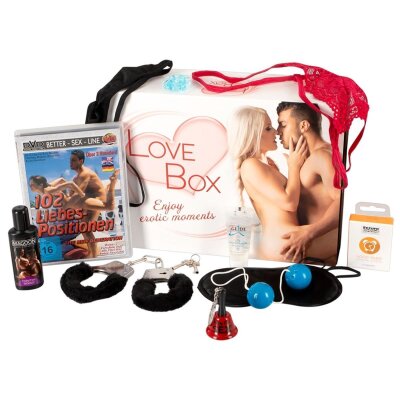grosses Erotik Set 16 Teilig Love Box