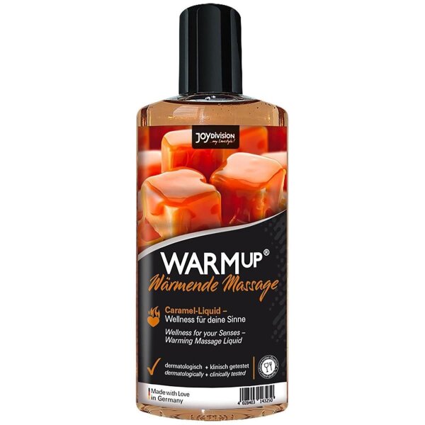 Massage Öl Erotik Warm up Caramel 150ml Wärmend Karamell
