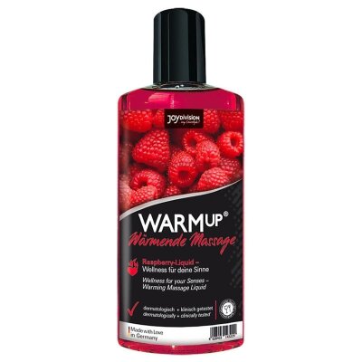 Massage Öl Erotik Warm up Raspberry 150ml Himbeere