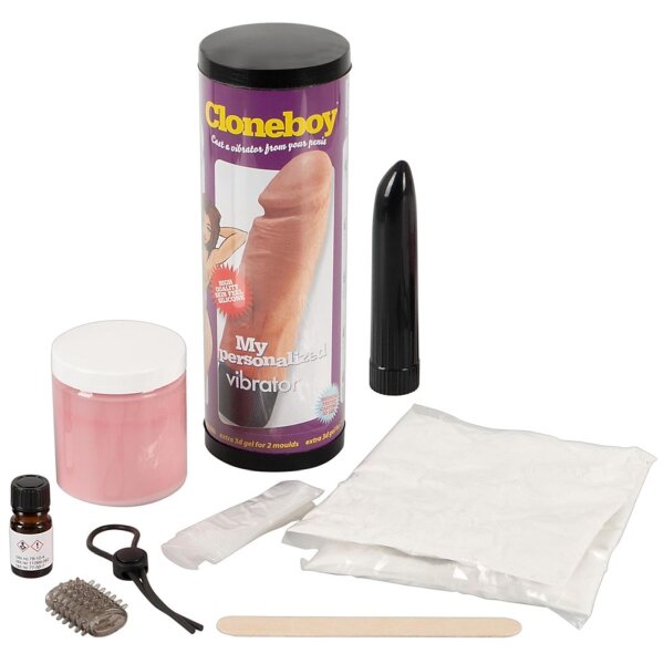 CLONEBOY Penis Abdruck Dildo Set Vibrator Kit Vibration