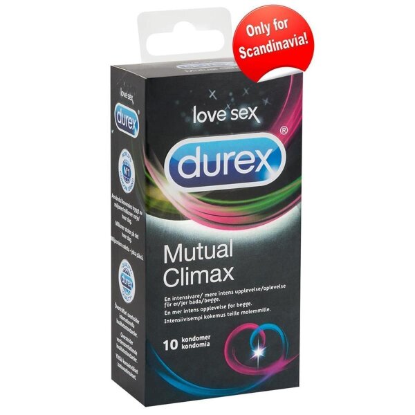 Kondome Condom Durex Mutual Climax 10 Kondome genoppt gerippt