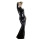 Latex Kleid schwarz XL