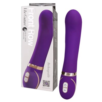 Vibrator G-Punkt Klitoris Stimulation Vibration Front Row Purple