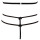 Dessous-Set M BH mit Neckholder und String Spitzenset Reizwäsche in schwarz