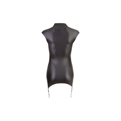Straps-Kleid M Mini-Kleid Damen-Dessous-Kleid Minikleid Strapskleid in Schwarz