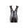 Mini-Kleid L Damen Kleid Partykleid Minikleid im Wetlook Mini-Kleid in Schwarz