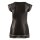 Mini-Kleid 2XL Damen Dessouskleid Kleid im Wetlook Kleid Minikleid in Schwarz