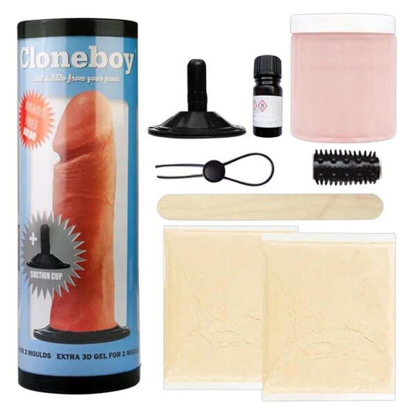 Cloneboy Suction Pink Penis Abdruck Dildo Set Kit