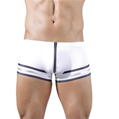 Herren Pants XL im Matrosen-Look mit Reißverschluss Männer Dessous Unterwäsche