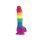 Colours Pride Edition 6" Rainbow Penisdildo mit Saugfuß 15cm