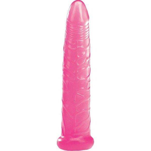 Jelly Benders pink Penisdildo leichte Äderung 16cm Anal Vaginal