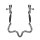 Nippel Klemmen Kette verstellbar Nipple Chain Clamps