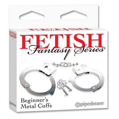 Metall Handschellen einfach FF Beginners Metal Cuffs
