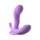 Vibrator G-Punkt Klitoris Stimulation Vibration aufladbar Lila