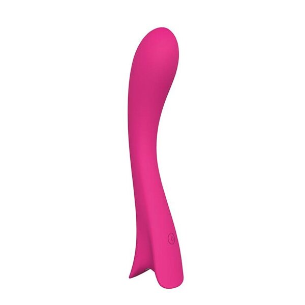 Vibrator Vibe Klitoris Stimulation Vibration gebogen glatt wasserdicht Pink
