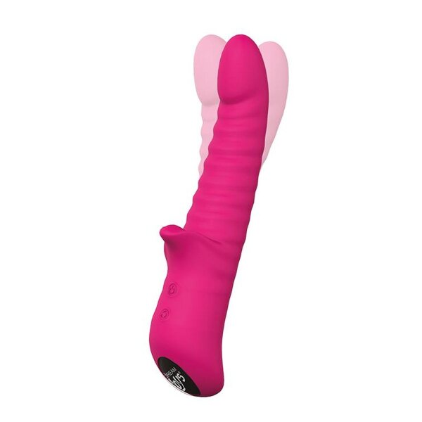 Vibrator Honey Bear Vibrator aus Silikon und wiederaufladbar Pink