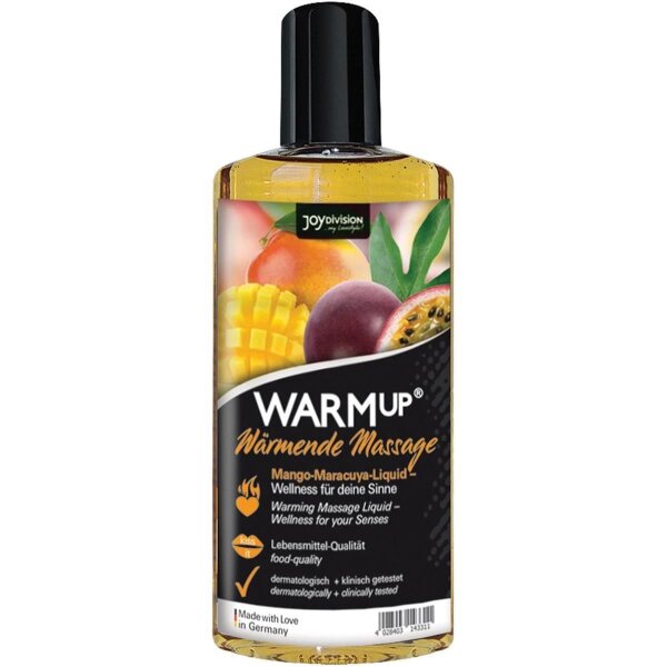 Massage Öl Erotik Joydivison WARMup Mango + Maracuja 150ml