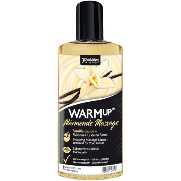 Massage Öl Erotik Joydivison WARMup Vanilla 150ml Vanille