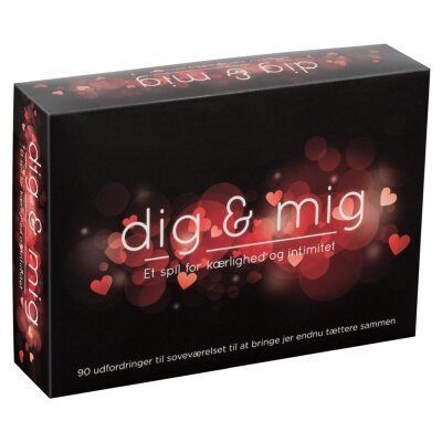 Dig & Mig Dänisch  - Sexspiel Erotik Spiel für Paare Partnerspiel
