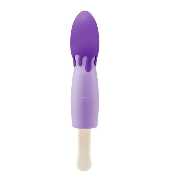 RESTPOSTEN Popsicle Vibrator Violett Eis Stil Form aufladbar