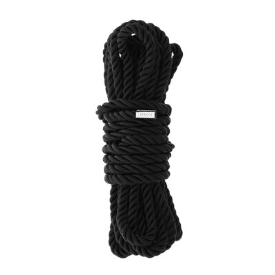 Bondage Seil 5m Schwarz Nylon Blaze Deluxe Rope Black