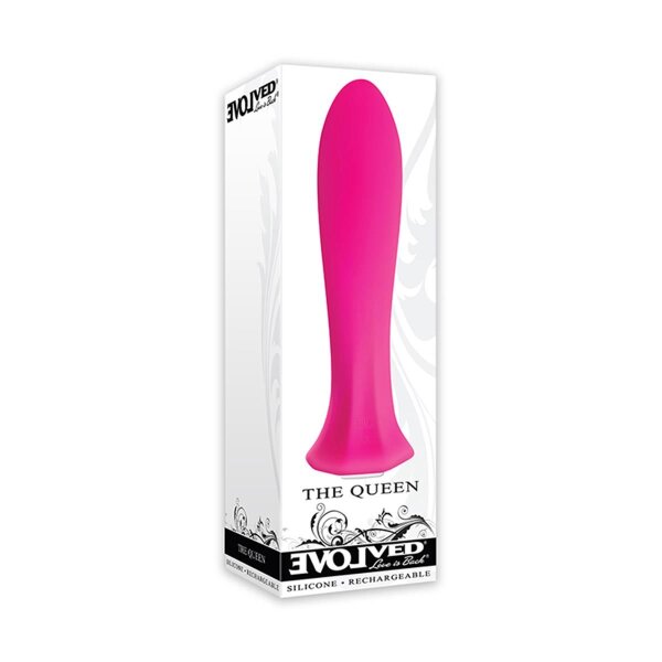 Vibrator Mini Klitoris Stimulator Vibration The Queen 20 Vibro Modi USB Pink