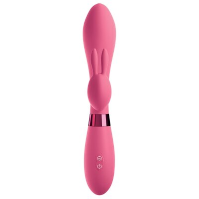 Vibrator Duo Silikon Klitoris Pink OMG! #SELFIE Rabbit