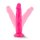 Penisdildo realistisch Saugfuß 17cm Neo 7,5" Neon Pink aussen weich, innen hart