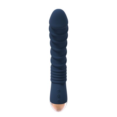Vibrator G-Punkt Klitoris Stimulation Vibration Goddess Collection Aeolus Rillen