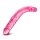 Doppel Dildo Double Dong 14" ca 35cm pink Latexfrei