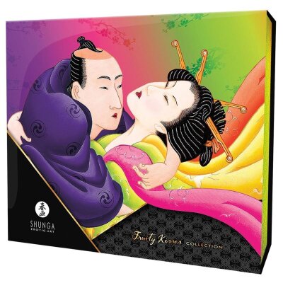 Massage Öl Gleitgel Erotik Fruity Kisses Collection 3er Set