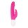 Penis-Vibrator Klitorisreizer Pink Eves Realistic Rabbit