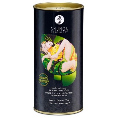 Massage Öl Erotik Aphrodesia Exotic Green Tea 100ml Grüner Tee
