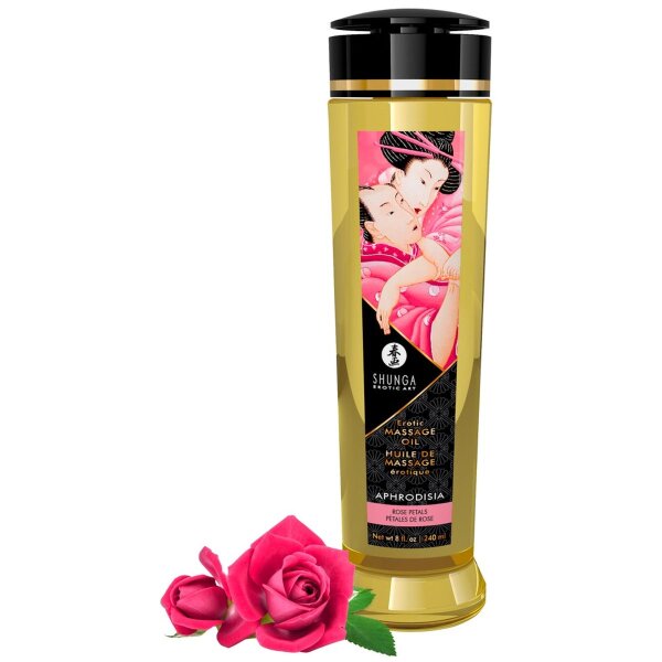 Massage Öl Erotik Aphrodesia Roses 240ml Rosen-Duft