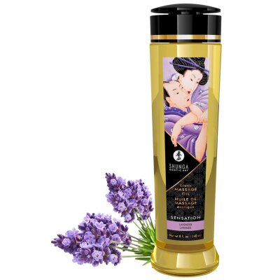 Massage Öl Erotik Sensation Lavender 240ml Lavendel-Duft