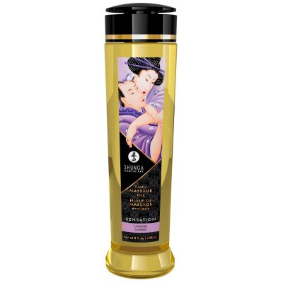 Massage Öl Erotik Sensation Lavender 240ml Lavendel-Duft
