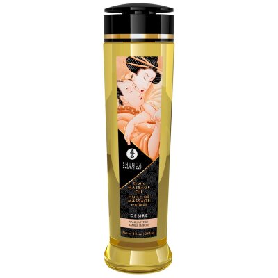 Massage Öl Erotik Desire Vanilla Massageöl 240ml Vanille-Duft