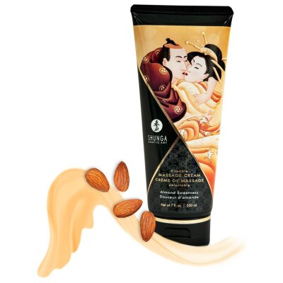 Massage Öl Erotik Shunga Kissable Almond Sweetness Cream Mandel 200ml