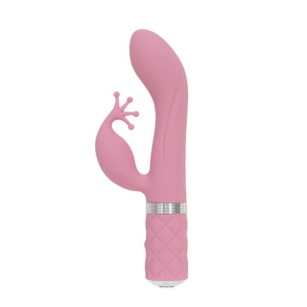 Vibrator mit Klitorisreizer Pillow Talk Kinky Stimulator