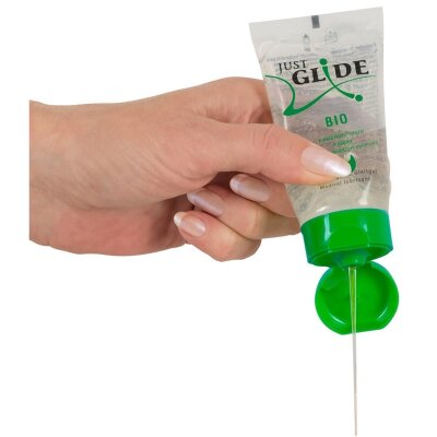 Gleitgel Just Glide Bio wasserbasis Natürlich 100% Vegan Tube:Green PE Zuckerrohr 50ml