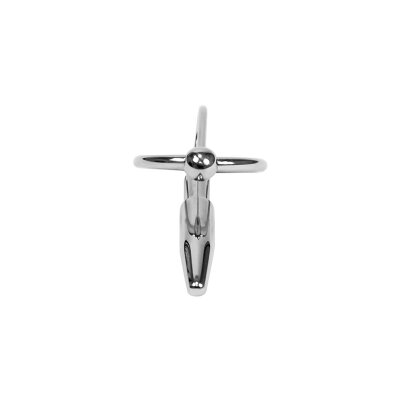 bellavib ® Edelstahl Penis Dilator Plug D:0,8 cm Eichel Ring D:30 mm