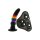 Pride Strap on Umschnall Harness Dildo abnehmbar Regenbogen rainbow Silikon