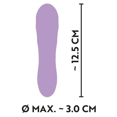 Vibrator Mini Klitoris Stimulator Vibration Cuties Mini Vibe Lila Reizstruktur